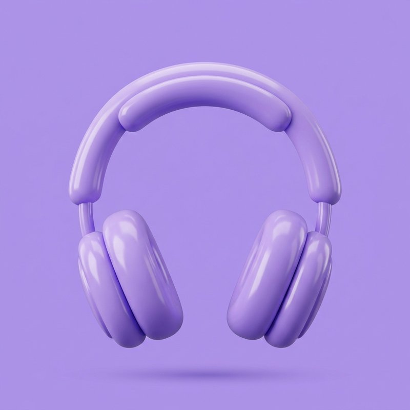 Modern wireless headphones design