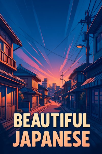 Evening Tokyo: Vibrant Japanese Streets in Anime Style