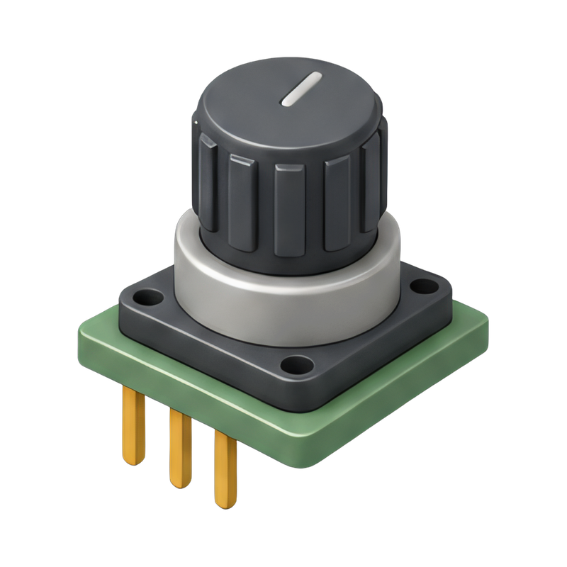 Precision rotary encoder knob