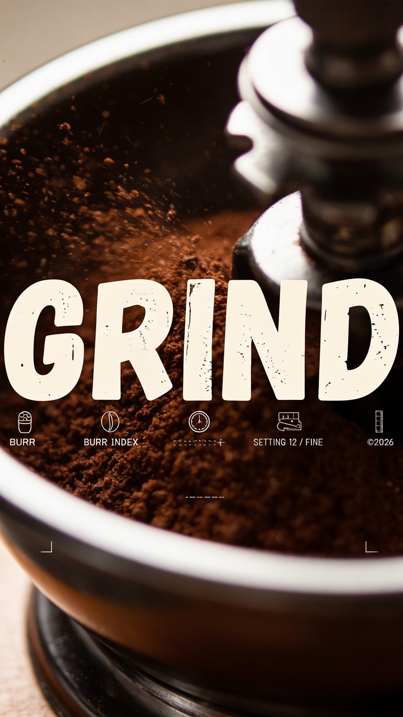 modern coffee grinder