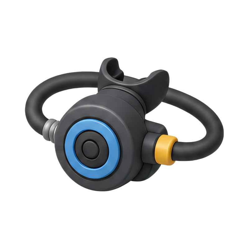 professional diving regulator close-up