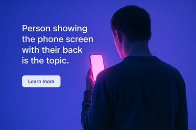 Illuminated Phone Display in Shadowy Scene