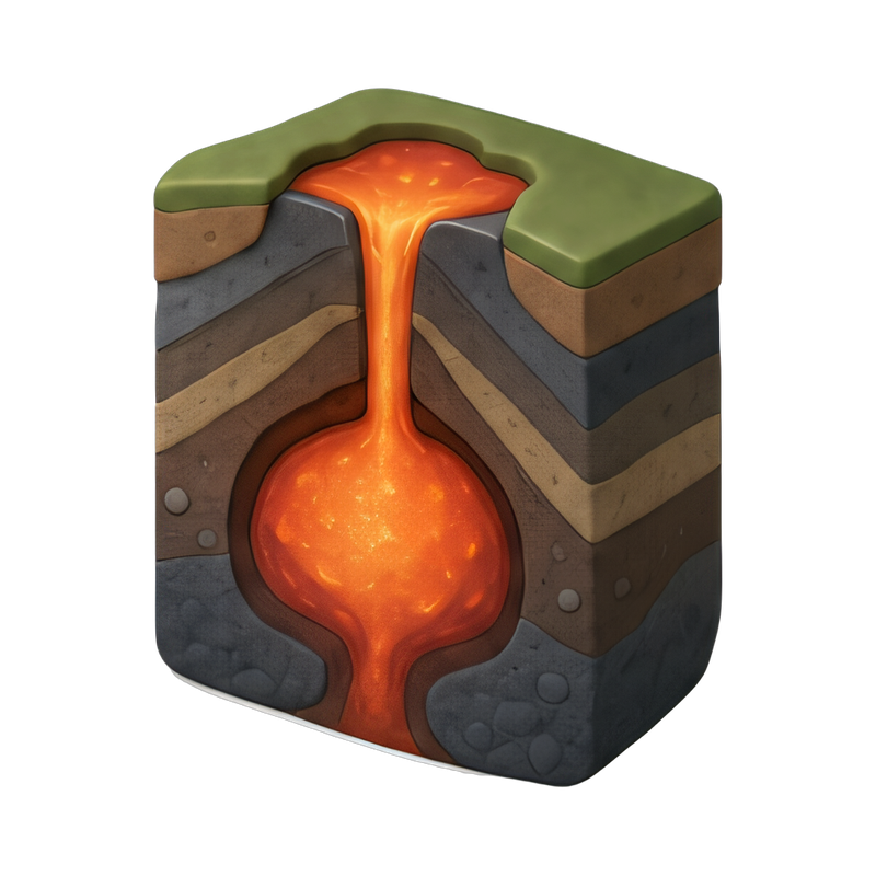 magma chamber cross-section