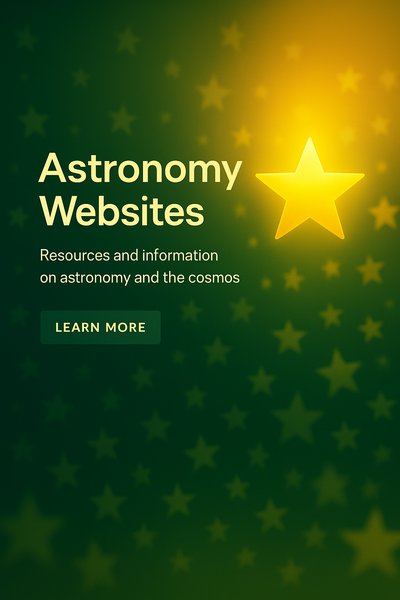 Astronomy Websites: Resources and Information on the Cosmos