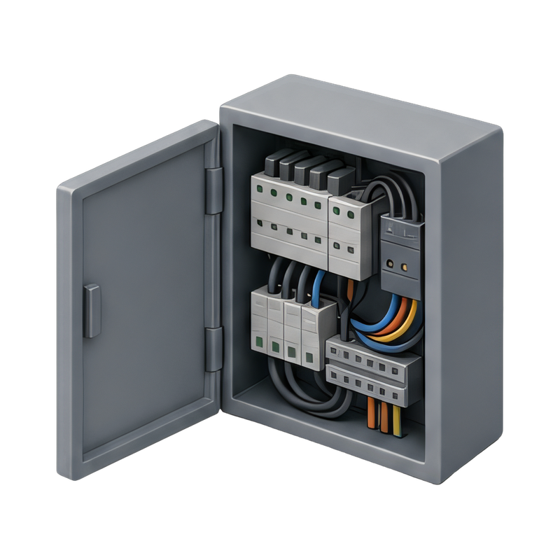 industrial plc control cabinet