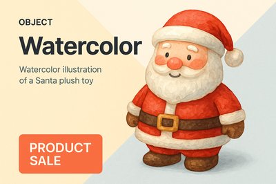 Charming Winter Wonderland Characters in Watercolor Art