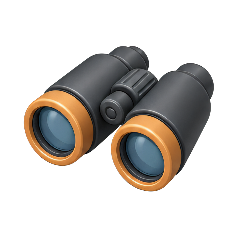 sleek stakeout binoculars