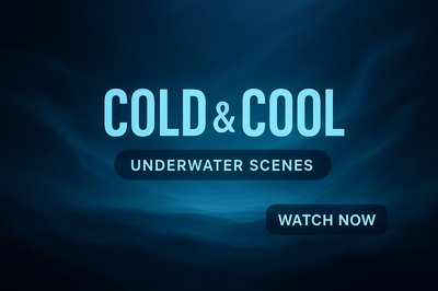 Underwater Themed Promotional Graphic