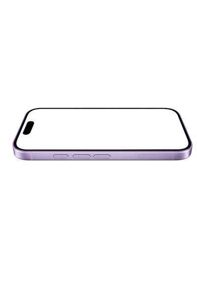 Minimalist White Phone Screen Display Image