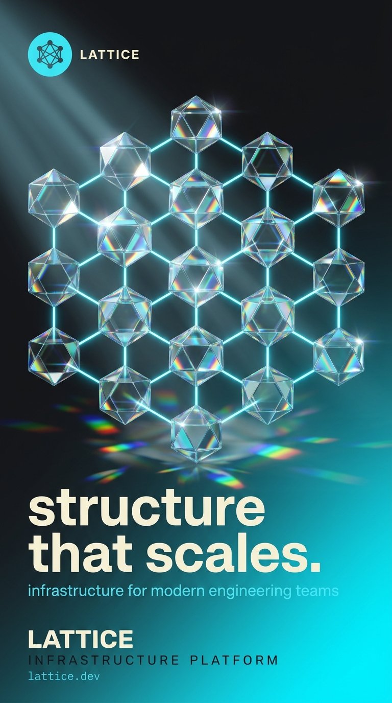 Interconnected glass polyhedra design