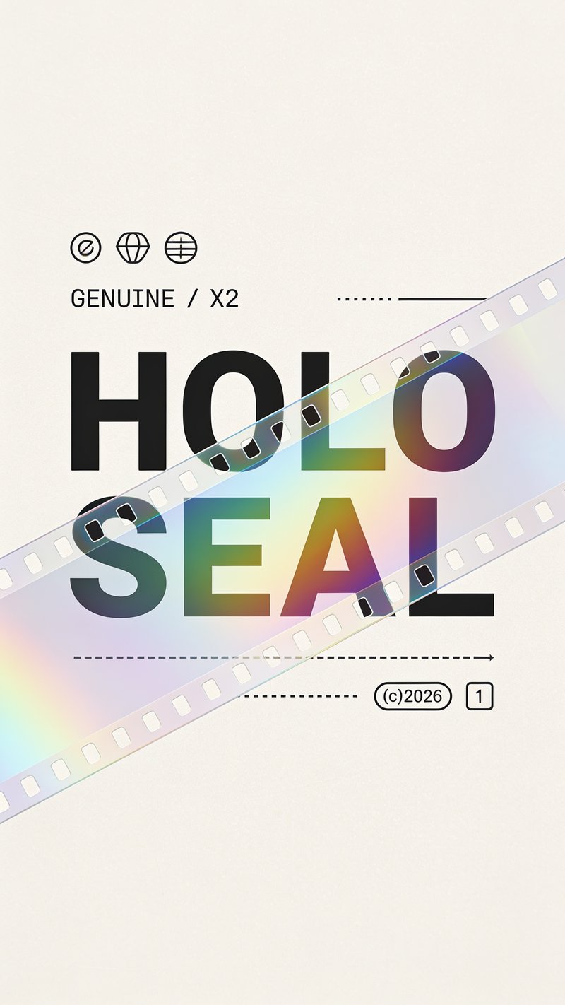 holographic film texture