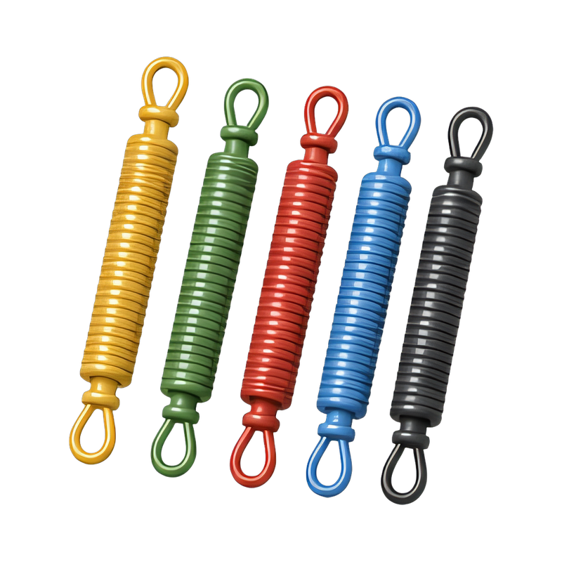 Color-coded resistance springs