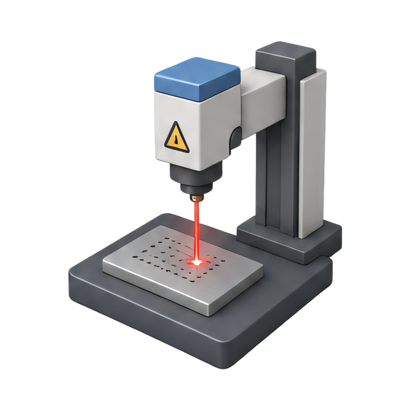 precision fiber laser marker