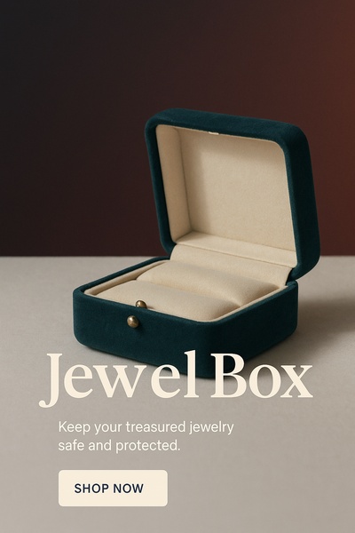 Elegant Jewel Box Design for Jewelry Storage