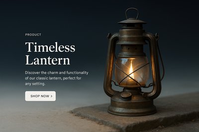 Stylish Lantern with Timeless Design for Any Setting