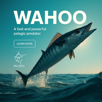 Dynamic Visual of Wahoo, a Powerful Pelagic Predator