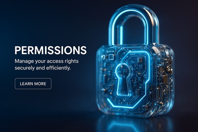 Hyperrealistic 3D Lock with Glowing Micro-LEDs and Circuitry