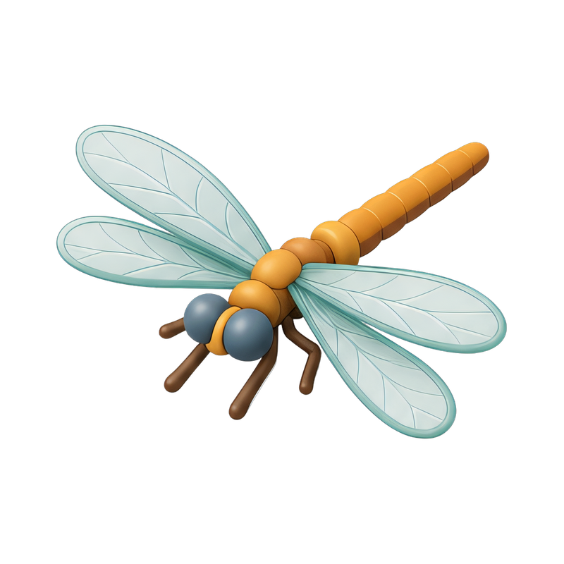 delicate dragonfly wings