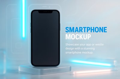 Modern Smartphone Mockup for App Showcase
