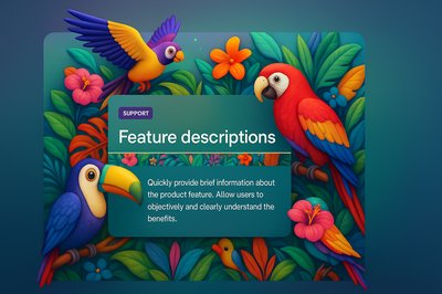 Vibrant Tropical Patterns with Colorful Birds and Flowers