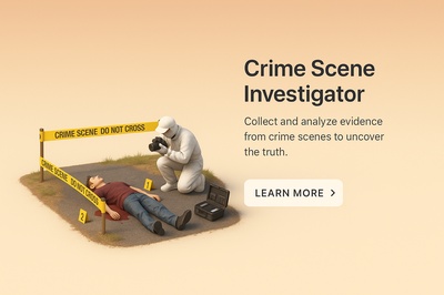 Crime Scene Investigator: Uncovering Evidence in 3D