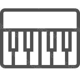 instrument keyboard keys