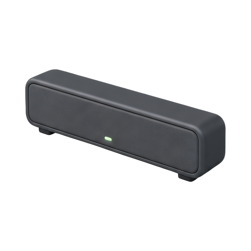 sleek soundbar design