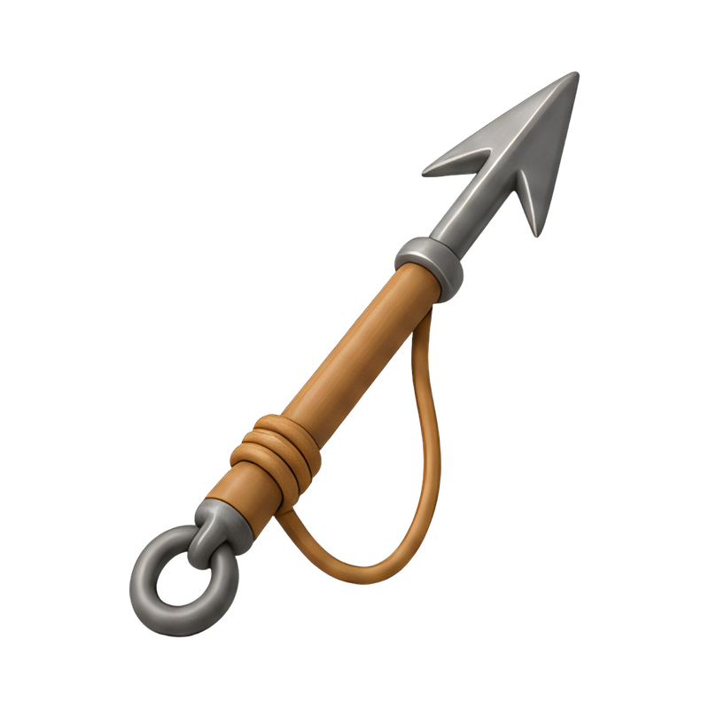 traditional fishing harpoon