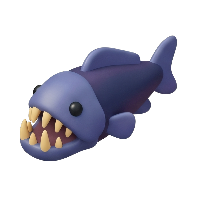 viperfish with sharp teeth