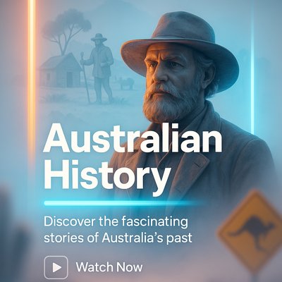 Promotional Graphic for Australian History Exploration
