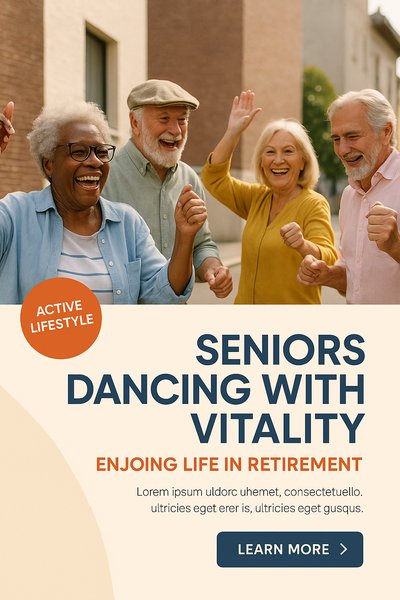 Seniors Dancing with Vitality: Celebrating Active Lifestyles