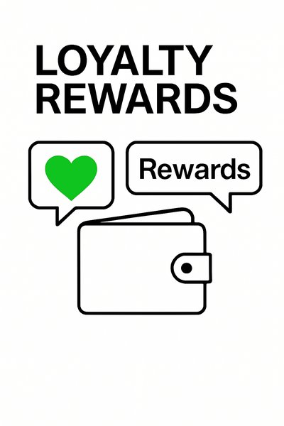 Minimalist Loyalty Rewards Promotional Graphic