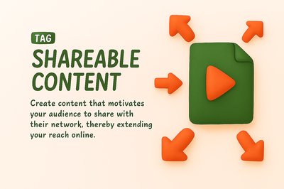 Engaging Graphic for Shareable Content Strategy
