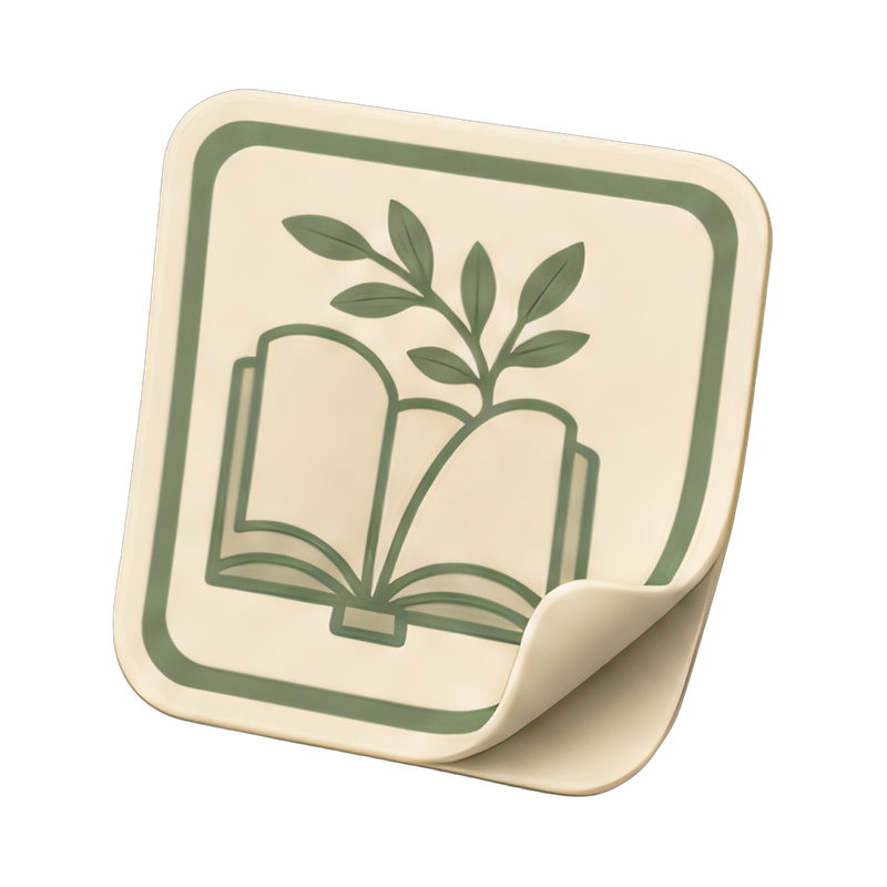 personalized bookplate sticker