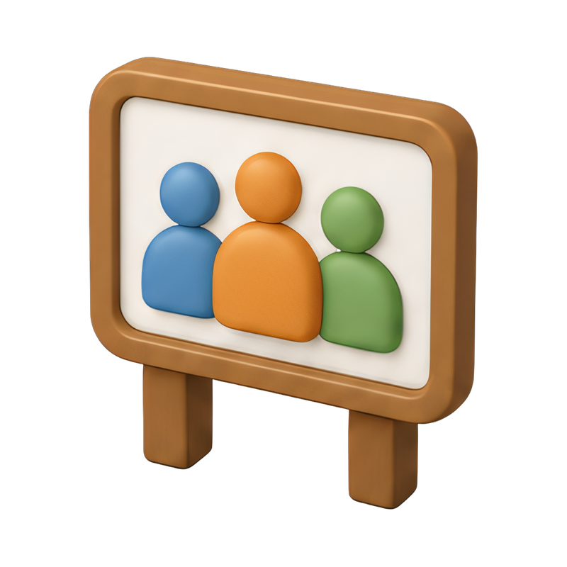 support group meeting sign