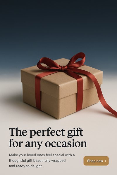 Stylish Gift Presentation for Any Occasion