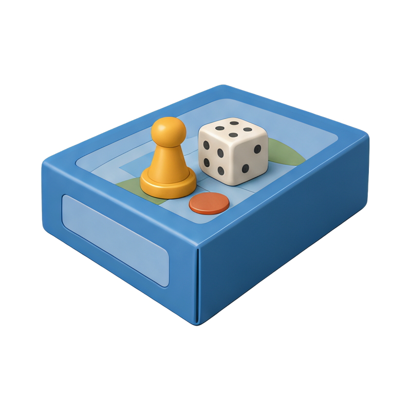 closed board game box