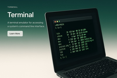 Stylish Terminal Interface for Command Line Access