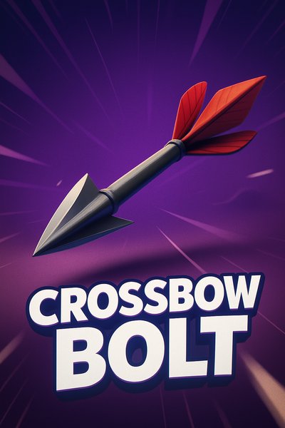 Dynamic Crossbow Bolt in Motion - Captivating Illustration
