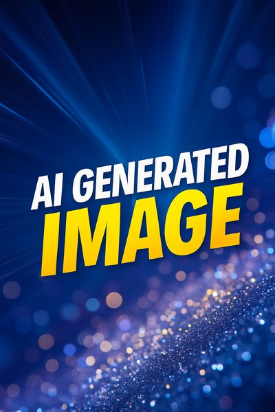 Dynamic Bokeh Background with Glittering Elements
