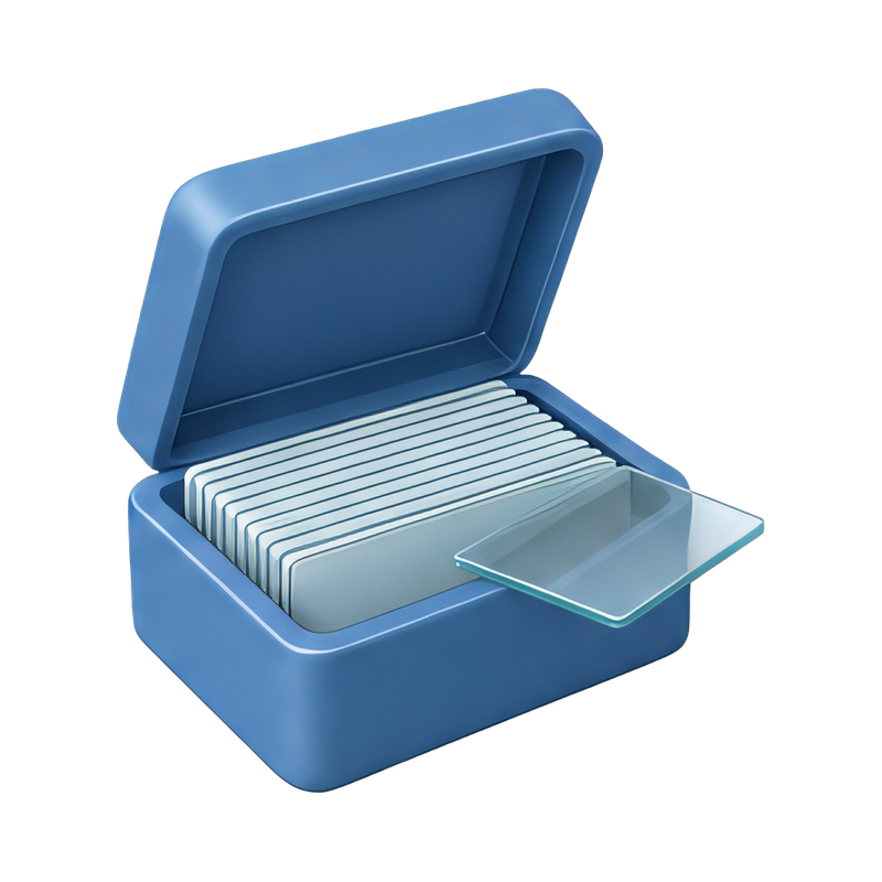Box of cover slips