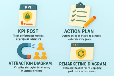 Illustrative Diagram for Cybersecurity Planning and Metrics