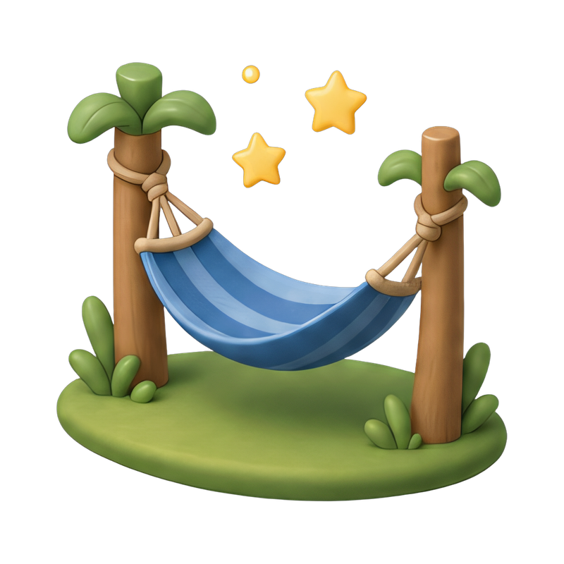 relaxing under a starry sky