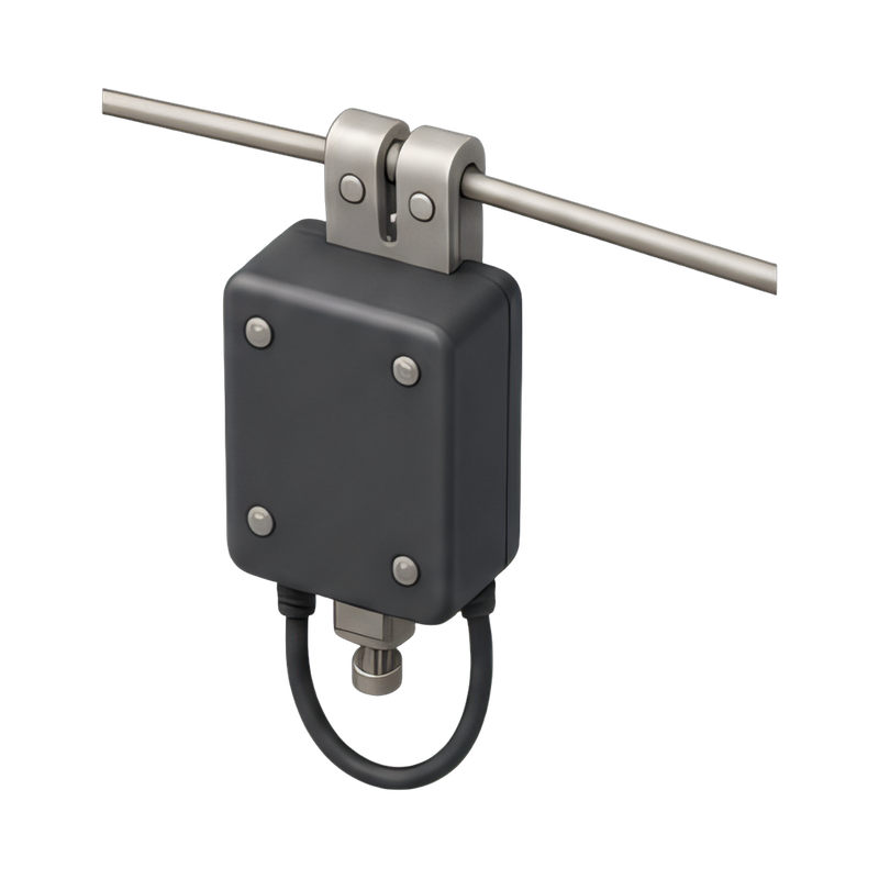 Balun mounted on antenna