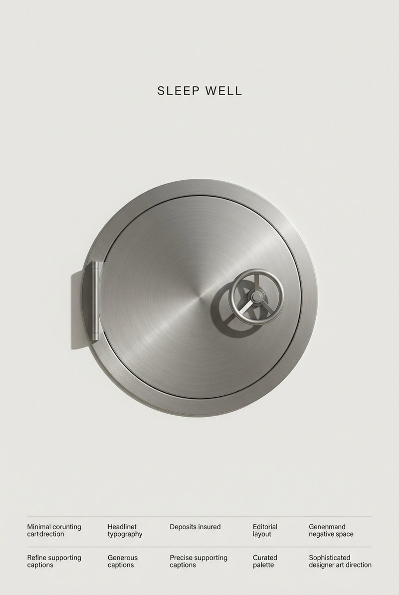 modern digital vault concept