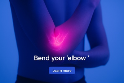 Neon Elbow Glow - A Captivating Visual Composition