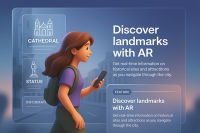 Augmented Reality Tips for Exploring Landmarks