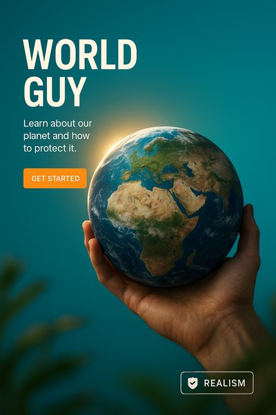 Promotional Graphic for Environmental Awareness Campaign