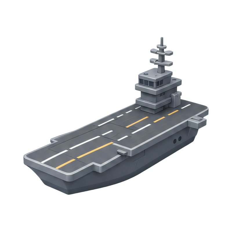 aircraft carrier deck view