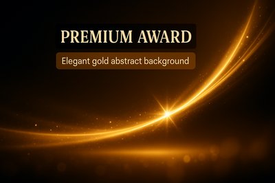 Elegant Abstract Background for Award Presentation